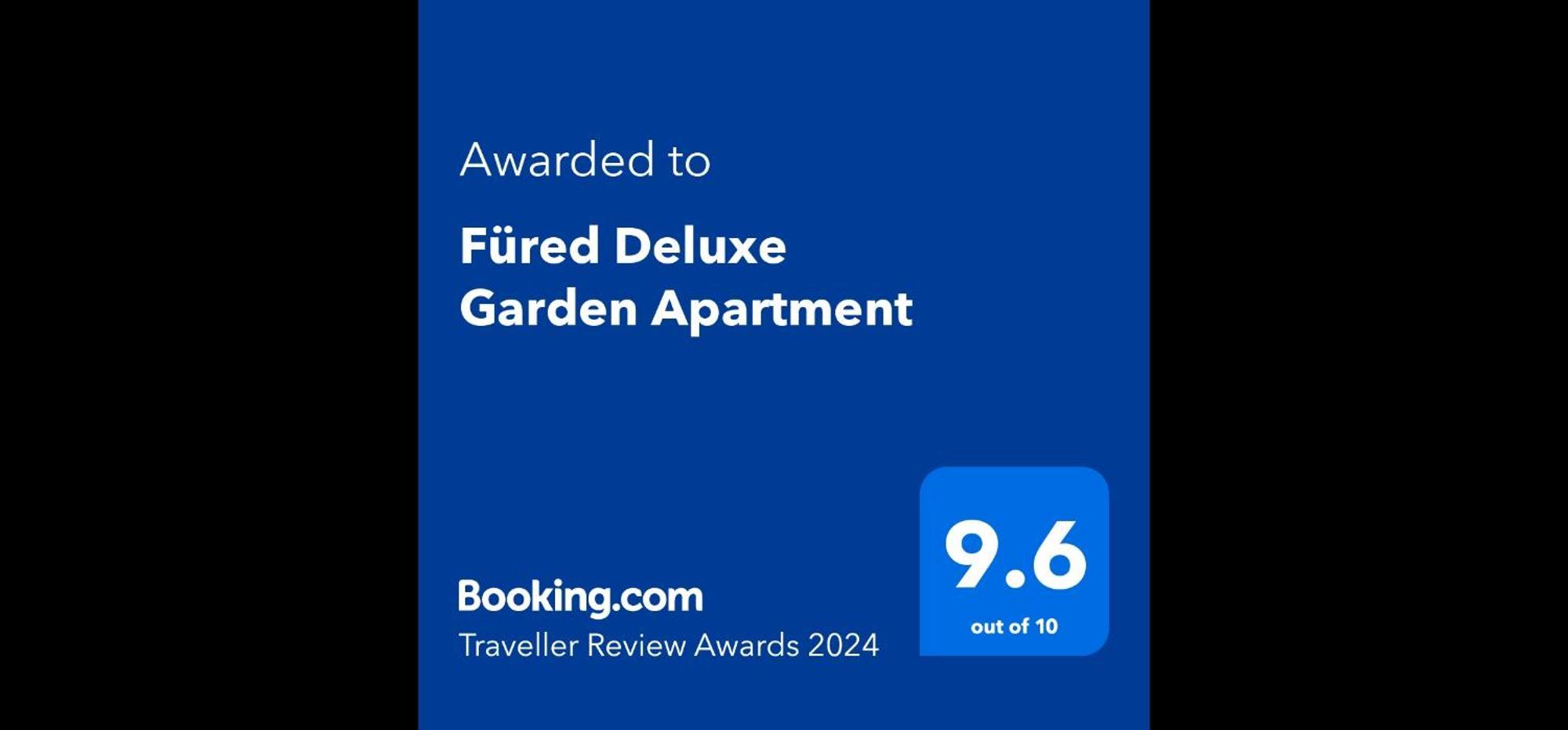 Fuered Deluxe Garden Apartment Balatonfüred Exteriér fotografie